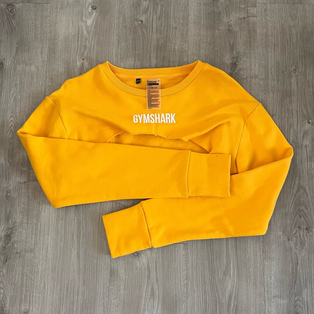 Gymshark cropped sweater